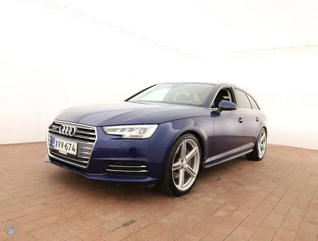 Audi A4 Avant Business Sport 2,0 TFSI 185 kW quattro S tronic - Digimittaristo, Koukku, Navi, Ledit, Moottorinlämmitin, Nelikko - J. autoturva - Ilmainen kotiintoimitus Image 4